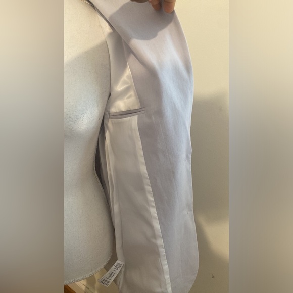 NWT $395 BA&SH Bashveste Alea Cotton Blazer in Lilac Size 1 or 4 - Picture 11 of 15